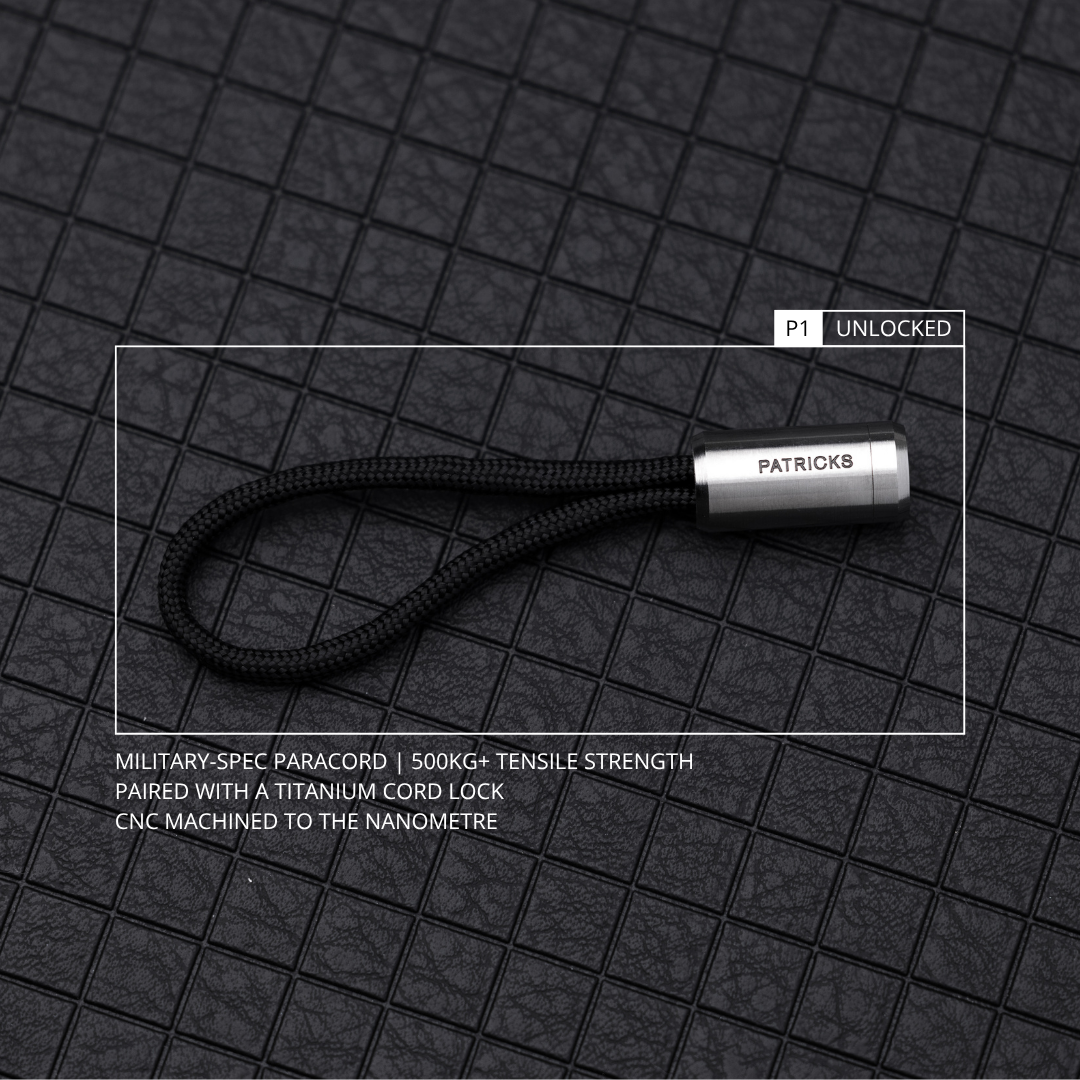 P1 | PATRICKS X FORMAWERX TITANIUM CORDLOCK
