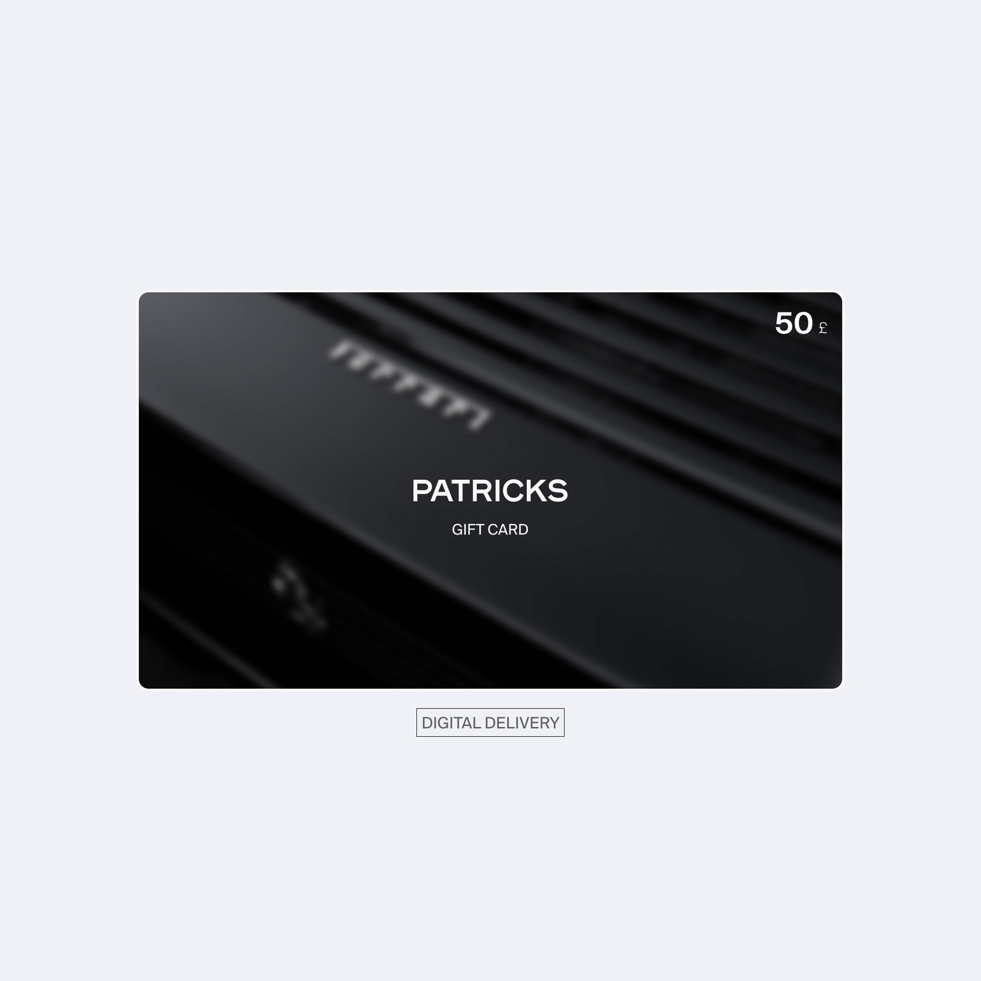 PATRICKS GIFT CARD