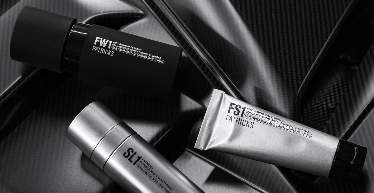 PATRICKS skin care products